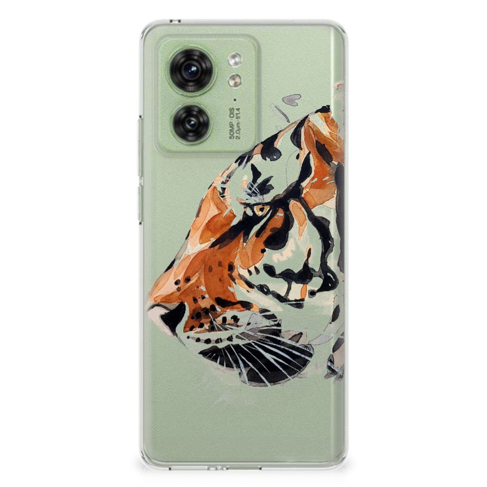 Smartphone hoesje Motorola Edge 40 Watercolor Tiger