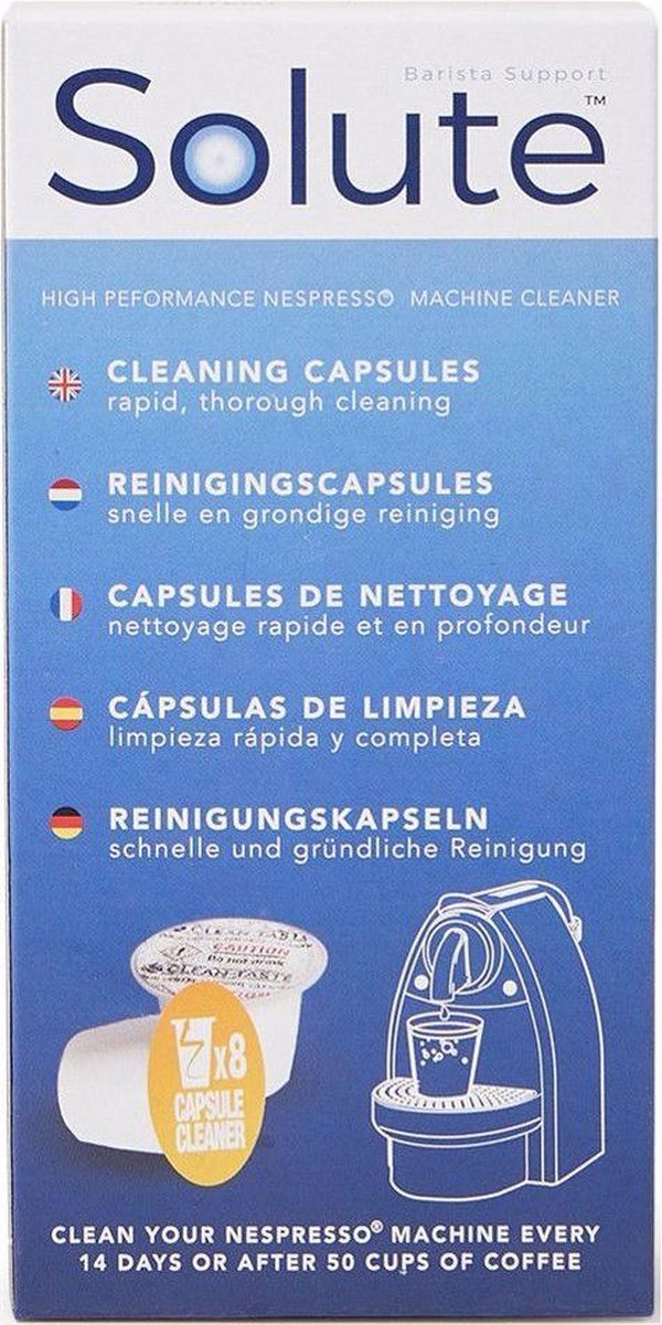 Solute Nespresso - Koffiemachineontkalker