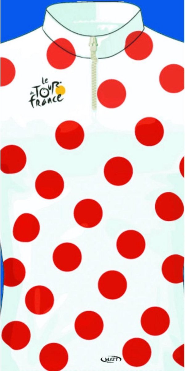 Matt Scarf Tour De France Multi - Maat One size