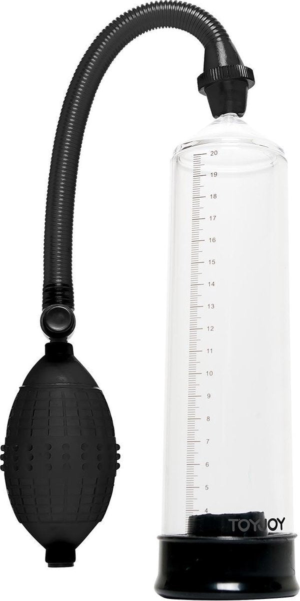 Toyjoy - Power Pump Black - Clear - Penispomp - Ø 55 mm