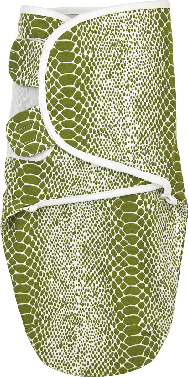 SwaddleMeyco Inbakerdoek 0-3 mnd - Snake avocado