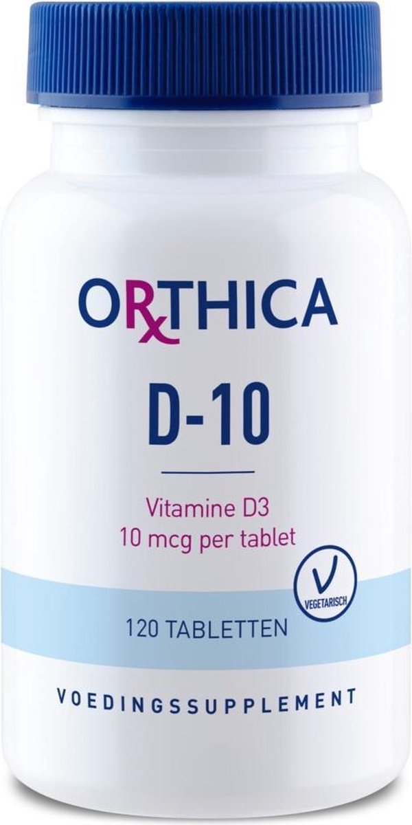 Orthica D-10 (Vitaminen) - 120 Tabletten