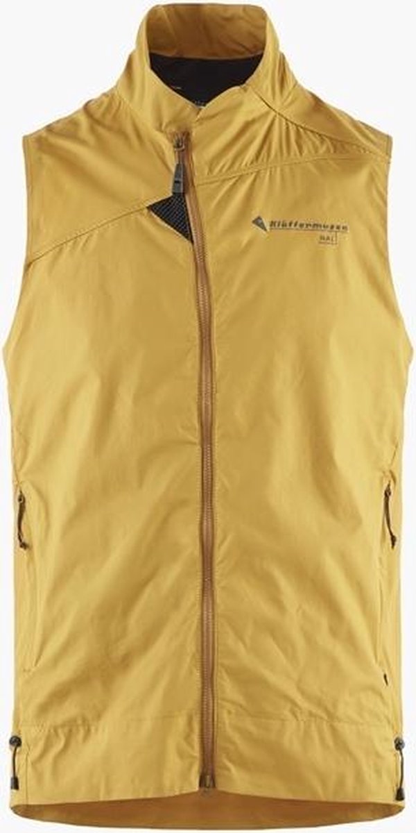 Klättermusen Bodywarmer Nal Heren Polyamide Caramel Maat Xl