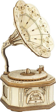 ROBOTIME 3D Wooden Puzzle TG-408 Gramophone