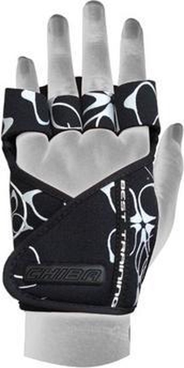 Chiba - 40936 Lady Motivation Gloves (Black/White) L