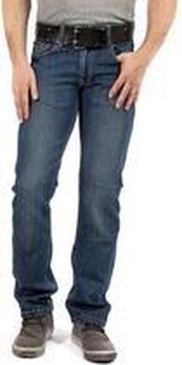MASKOVICK Heren Jeans Clinton stretch Regular -  Dark Used- W30 X L34