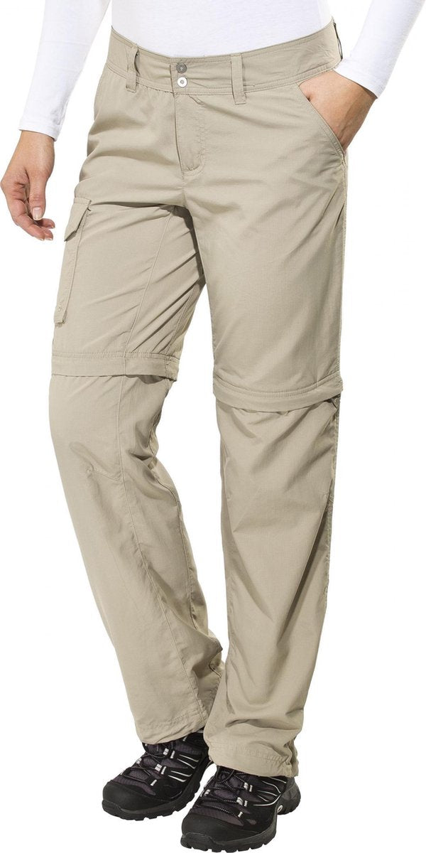 Columbia Silver Ridge Afritsbroek - Sportbroek - Vrouwen - Maat L - Kaki