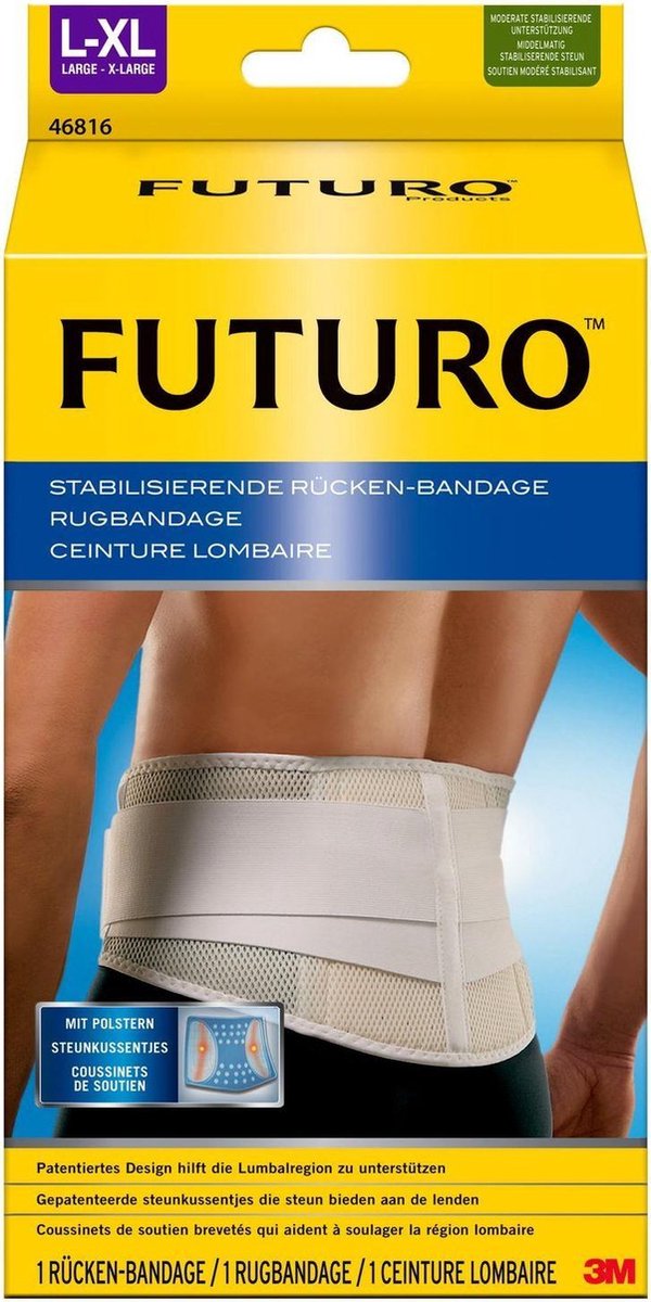 FUTURO™ rugbrace voor stabilisatie Large - Extra Large