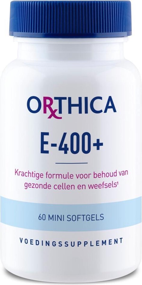 Orthica E-400+ (vitaminen) - 60 Mini Softgels