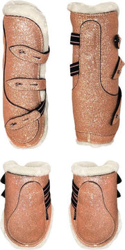 Pees- en Kogelbeschermers Sparkle Rose Gold/Pony