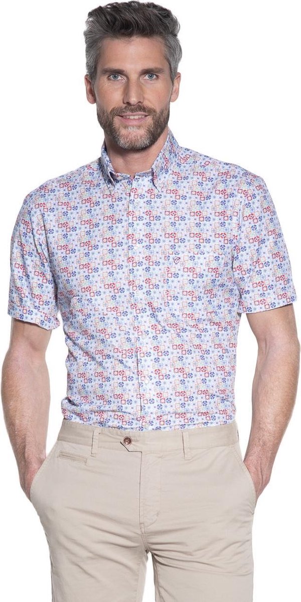 Campbell Classic Casual overhemd korte mouw