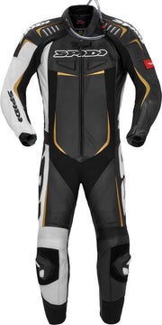 Spidi Track Wind Pro Black Gold One Piece Racing Suit 54