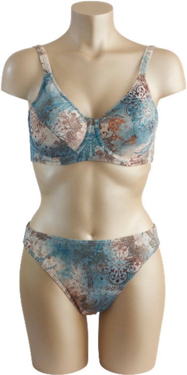 Amoena - prothese bikini set - Maat Top 40C / 80C + Bijpassende Slip Maat 40