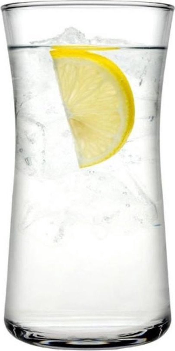 Pasabahce Heybeli – Drinkglazen – Set van 6 – 345 ML