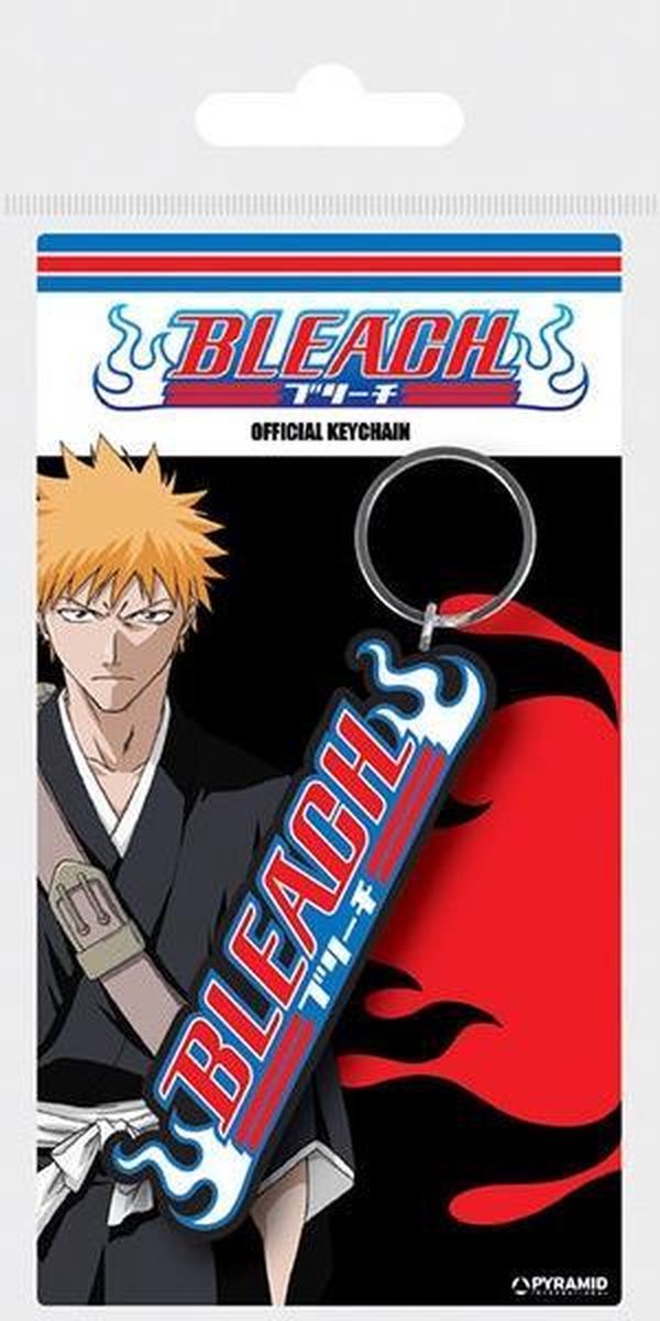 Anime Bleach Logo - Rubberen Sleutelhanger