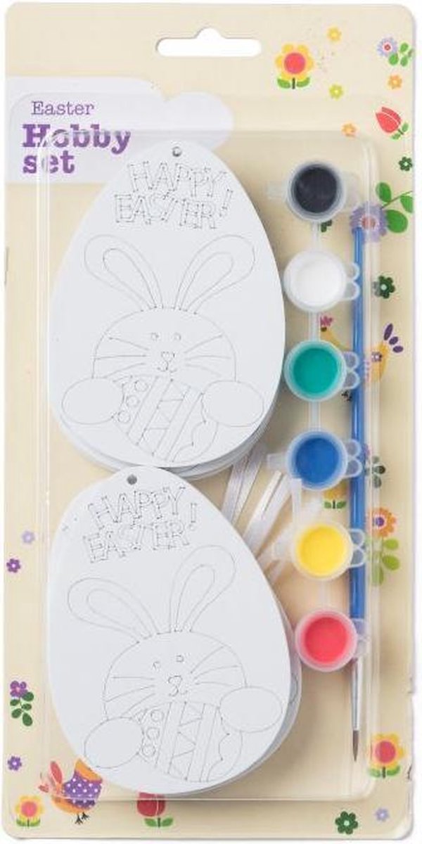 Pasen Hobby set- Pasen knutselset- Doe het zelf paaseieren