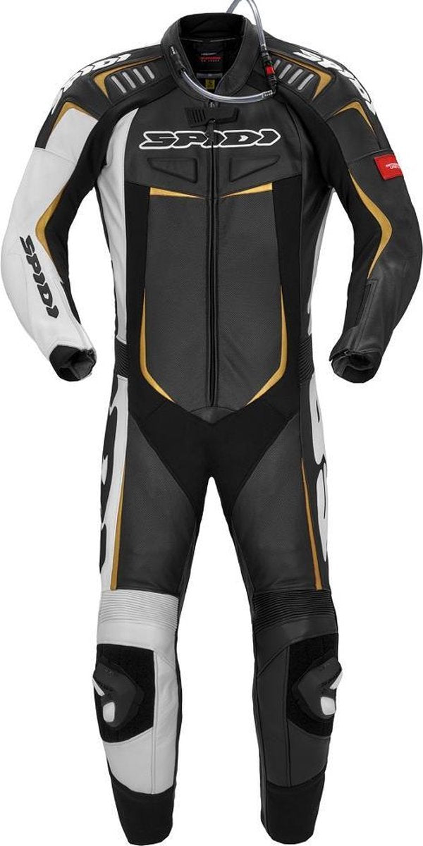 SPIDI TRACK WIND PRO ZWART GOUD 1-DELIG MOTORPAK 50