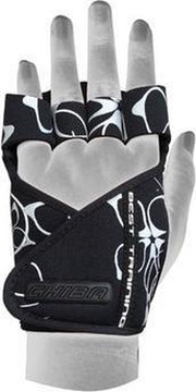 Chiba - 40936 Lady Motivation Gloves (Black/White) XS
