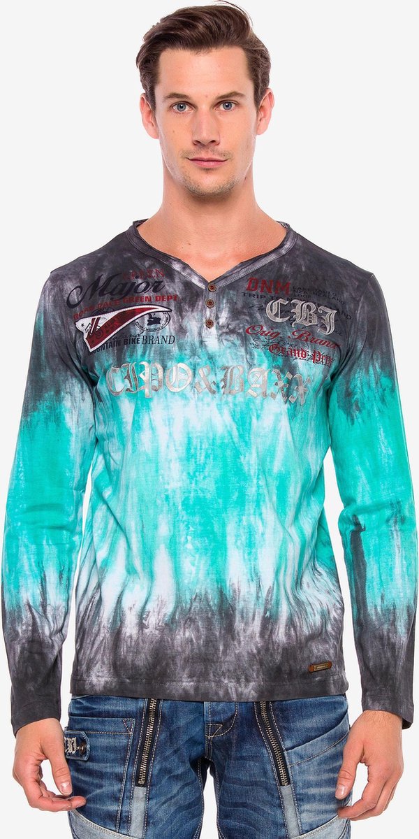 Cipo & Baxx Shirt met lange mouwen