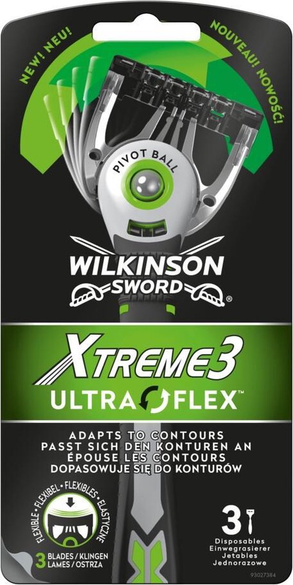 10x Wilkinson Men Scheermesjes Xtreme 3 Ultra Flex 3 stuks