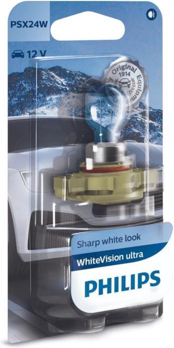 Philips WhiteVision Ultra PSX24W 12276WVUB1 enkele lamp