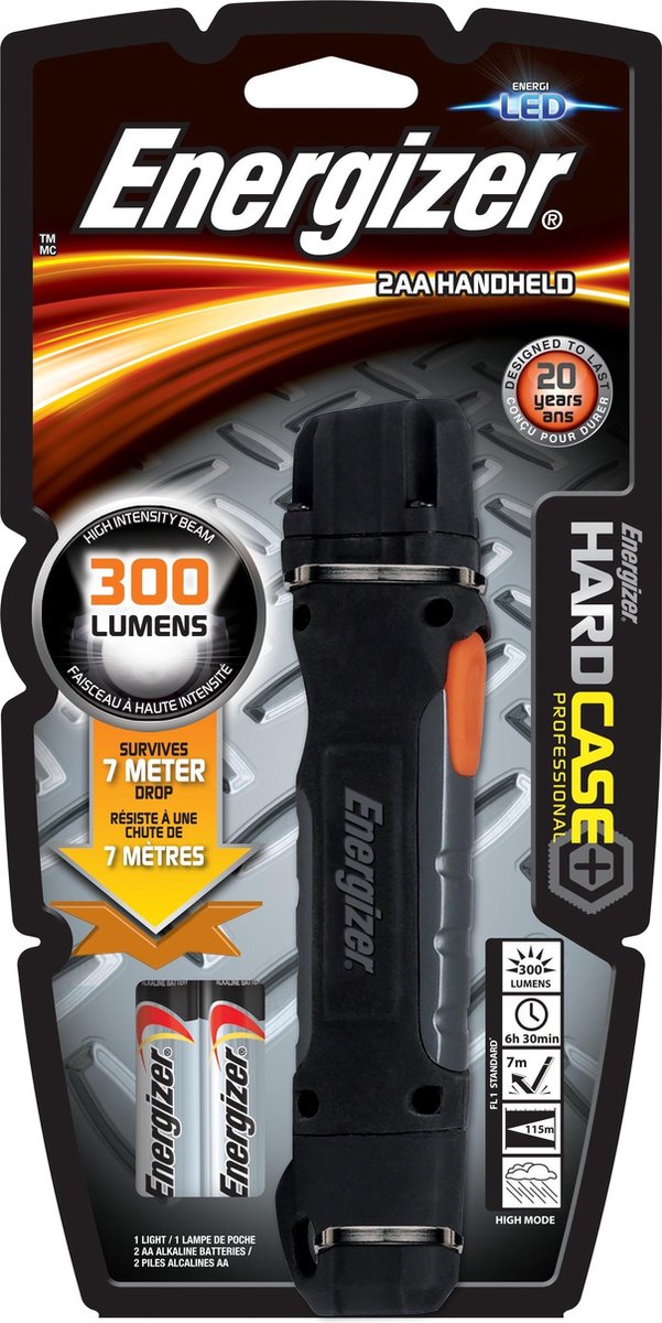 Energizer Hardcase Professional Zaklamp Zwart