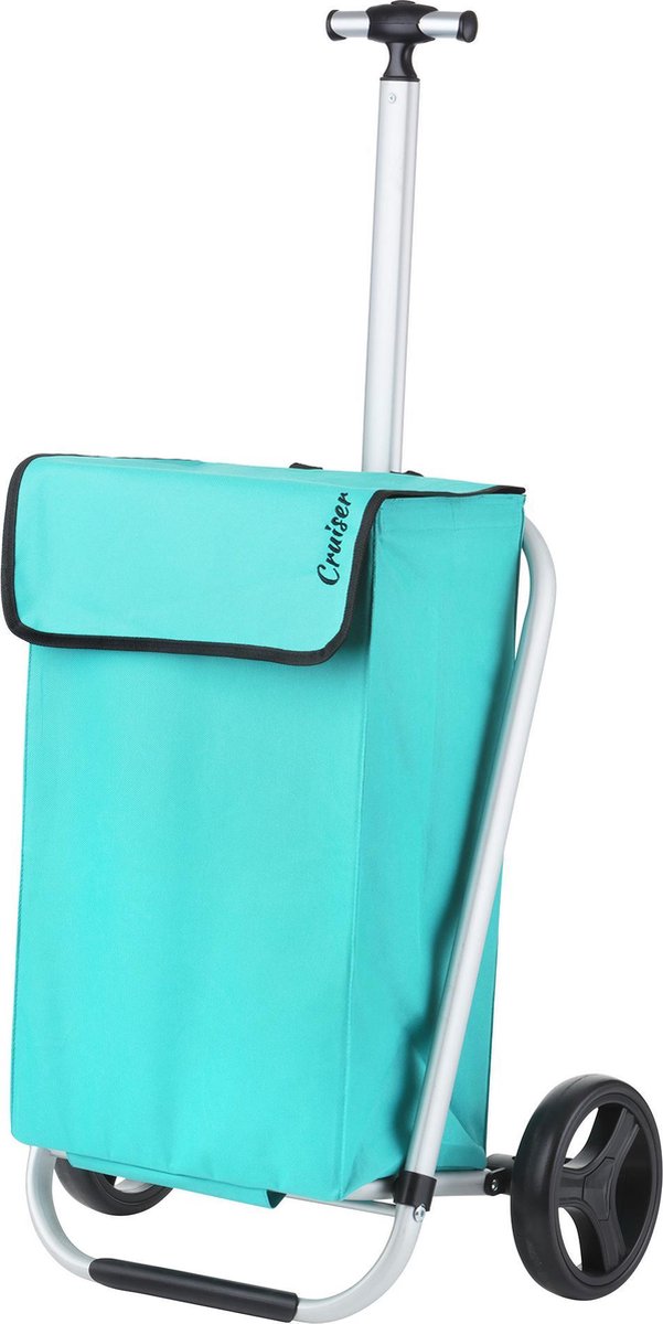 Shopping Cruiser Stable light Boodschapptrolley - Stabiele boodschappenwagen - 35 liter - Groen
