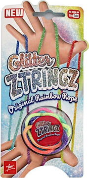 ZTRINGZ Regenboog Touw Glitter - Vingertouw
