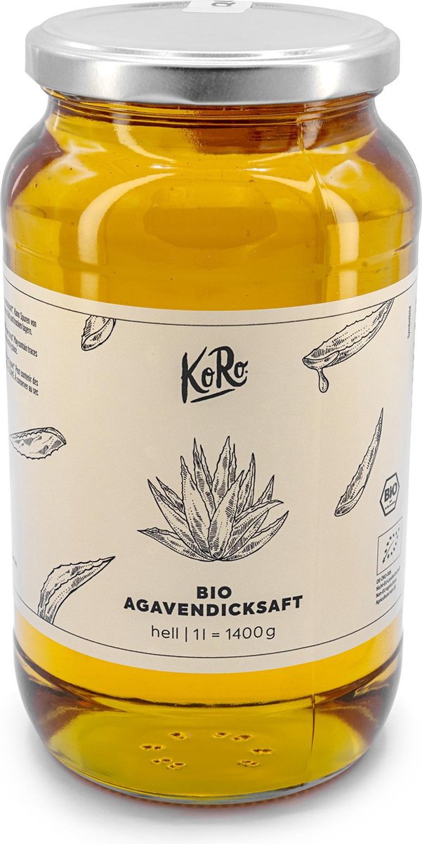 KoRo | Biologische agavesiroop | 1 L