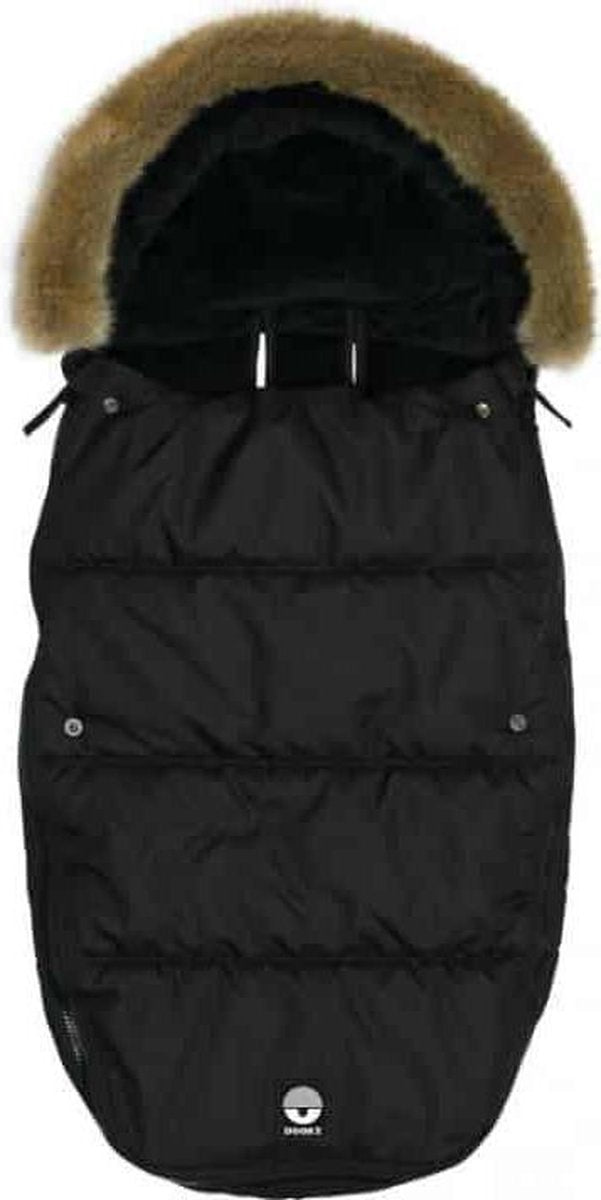 Dooky Voetenzak - Large - Black Furry