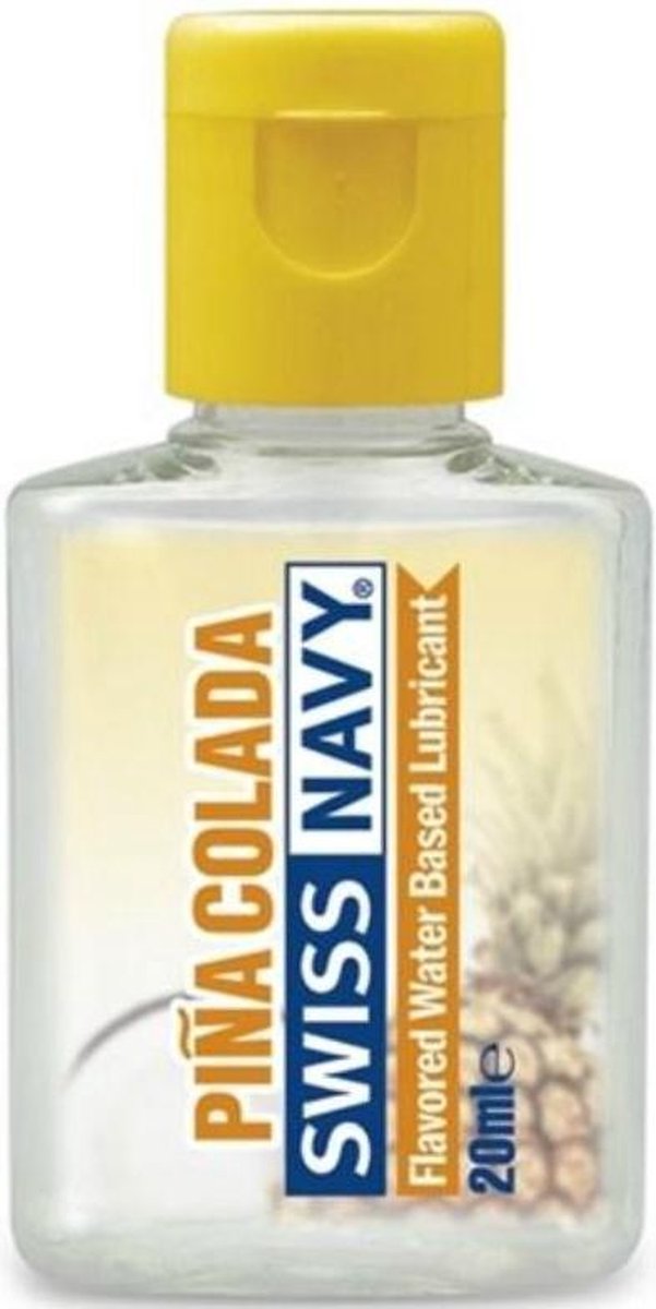 Glijmiddel op waterbasis Swiss Navy Kokosnoot ananas (20 ml)