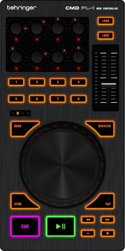 Behringer CMD PL-1 DJ-controller Zwart