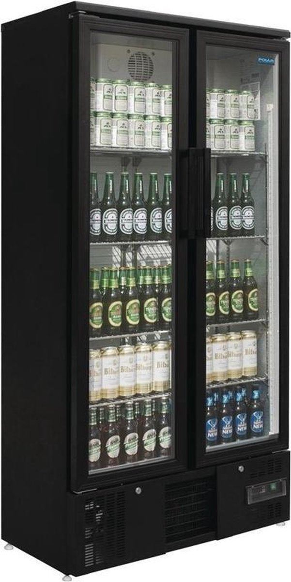 Polar Rechtopstaande gekoelde bardisplay met 2 klapdeuren
