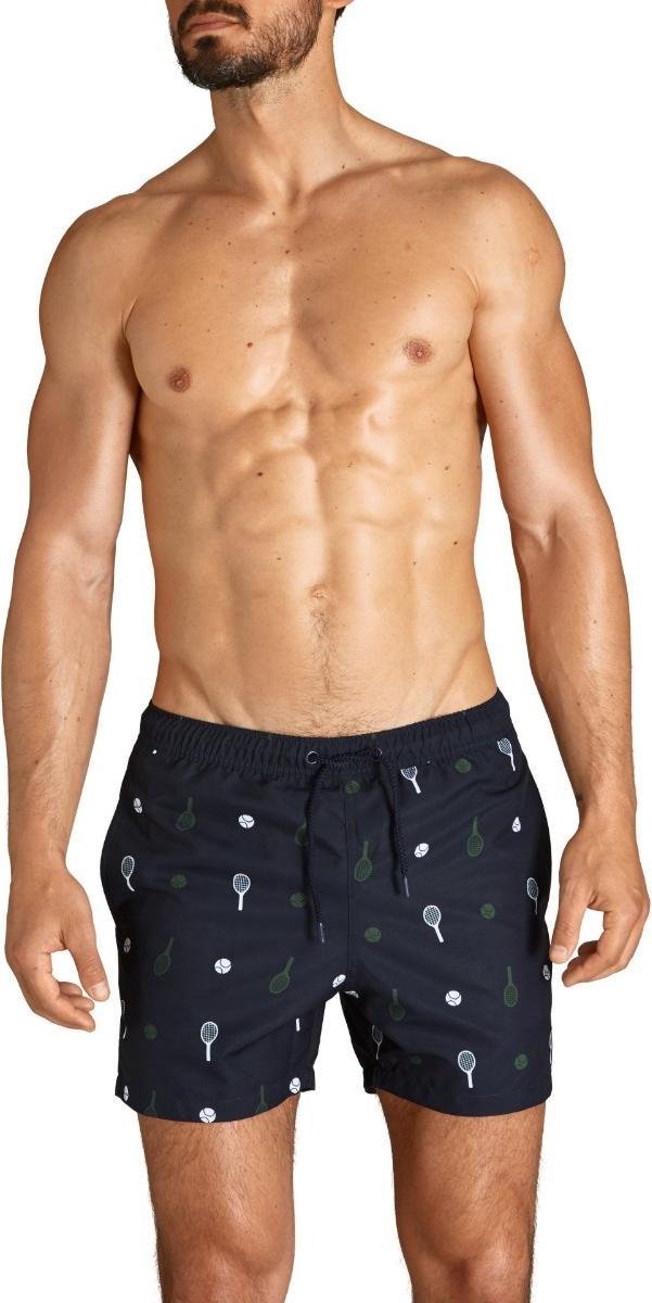 Björn Borg loose short sylvester tennis match blauw - XL