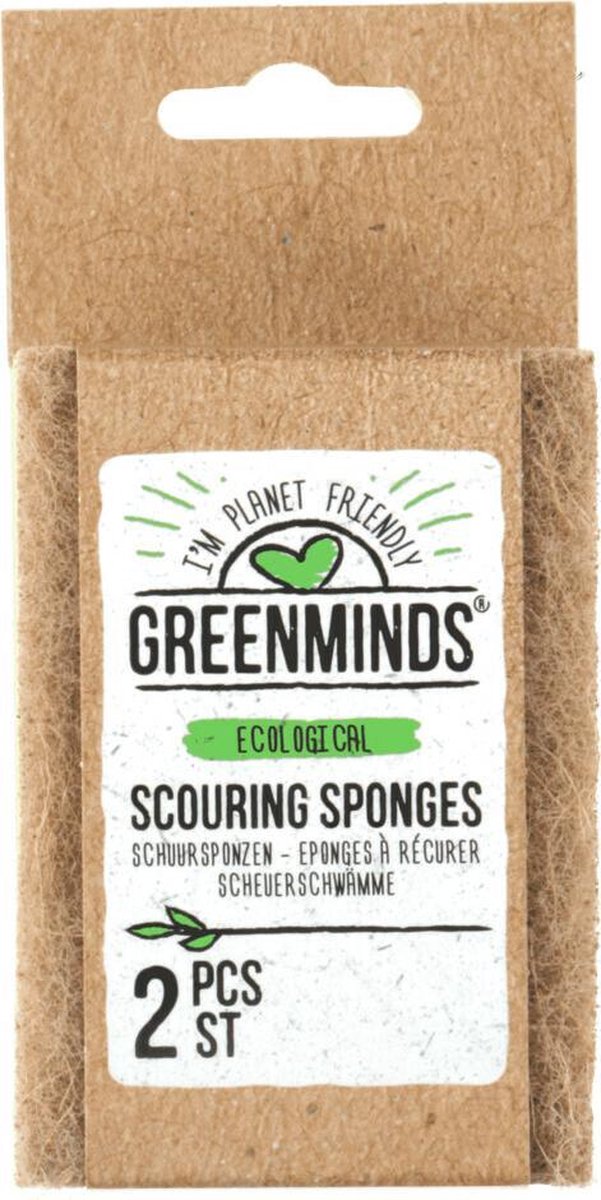 6x Greenminds Schuursponzen 2 stuks