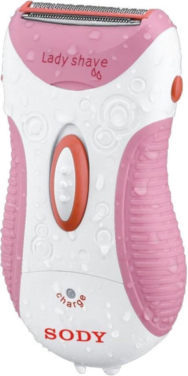 Lady shaver - Nat en Droog -Sody - oplaadbaar-Rose - Douche