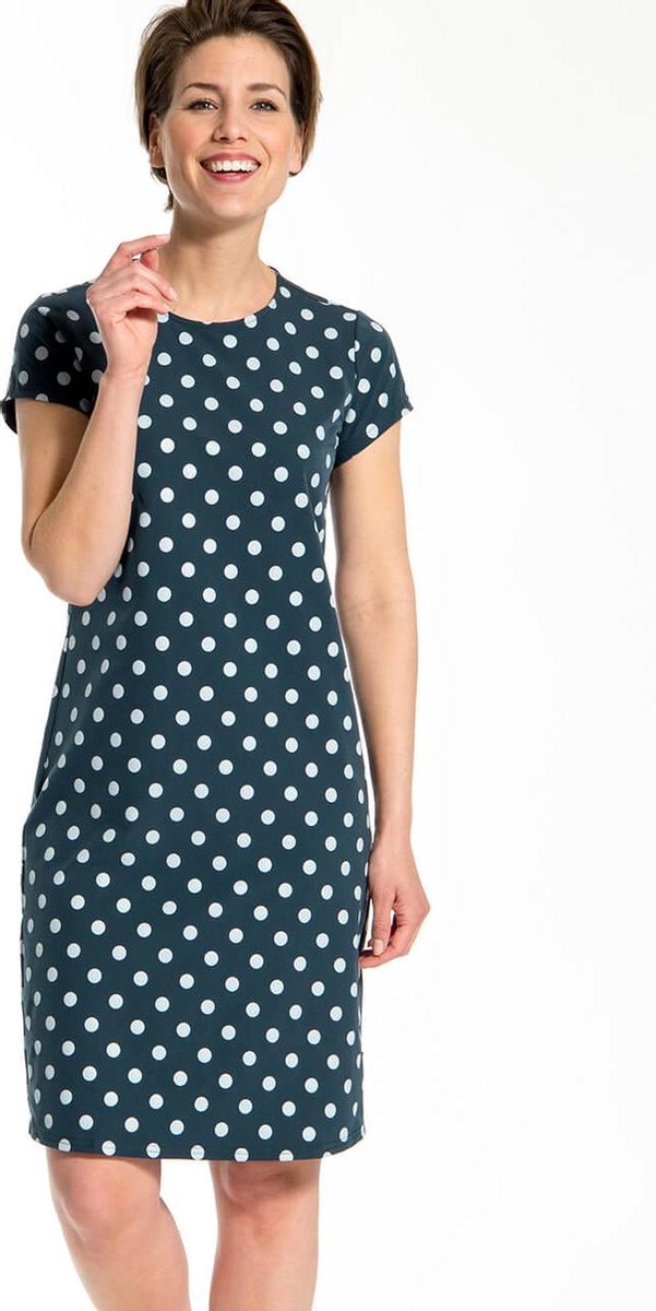 La Robe Travel Dots - Jurk van Je m'appelle - Travel Quality materiaal: Stretch