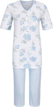 Ringella - Blue Rose - Pyjama - 0211235 – Blue - 48