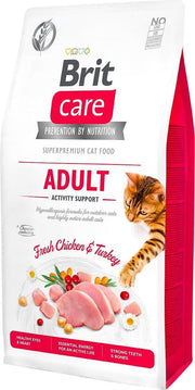 Brit Care Cat Grainfree Adult Activity Support Fresh Chicken & Turkey 7 kg -  - 80009424