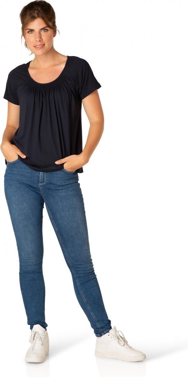 YEST Yoki T-shirt - Dark Blue - maat 46