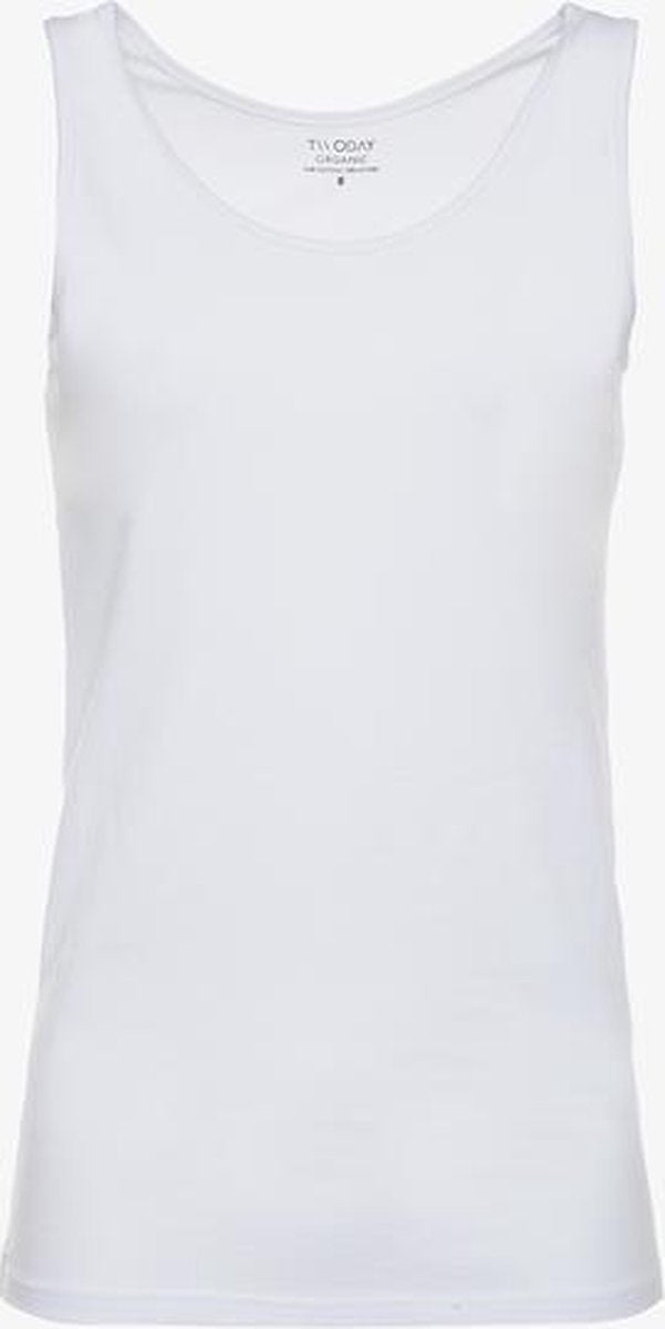 TwoDay dames basic singlet wit - Wit - Maat 3XL