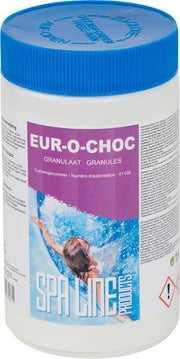 SPA CHLOORGRANULAAT 1KG - chloor chock / snelwerkend chloor / Chloor poeder