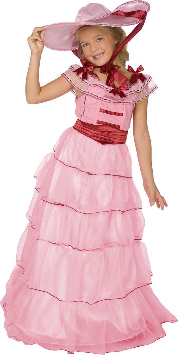 "Scarlett O'Hara kostuum voor meisjes - Kinderkostuums - 128-140"