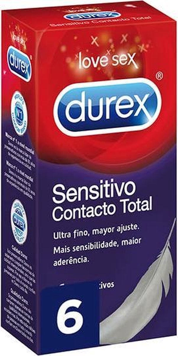 Feel Contacto Total Condooms Durex (6 uds)