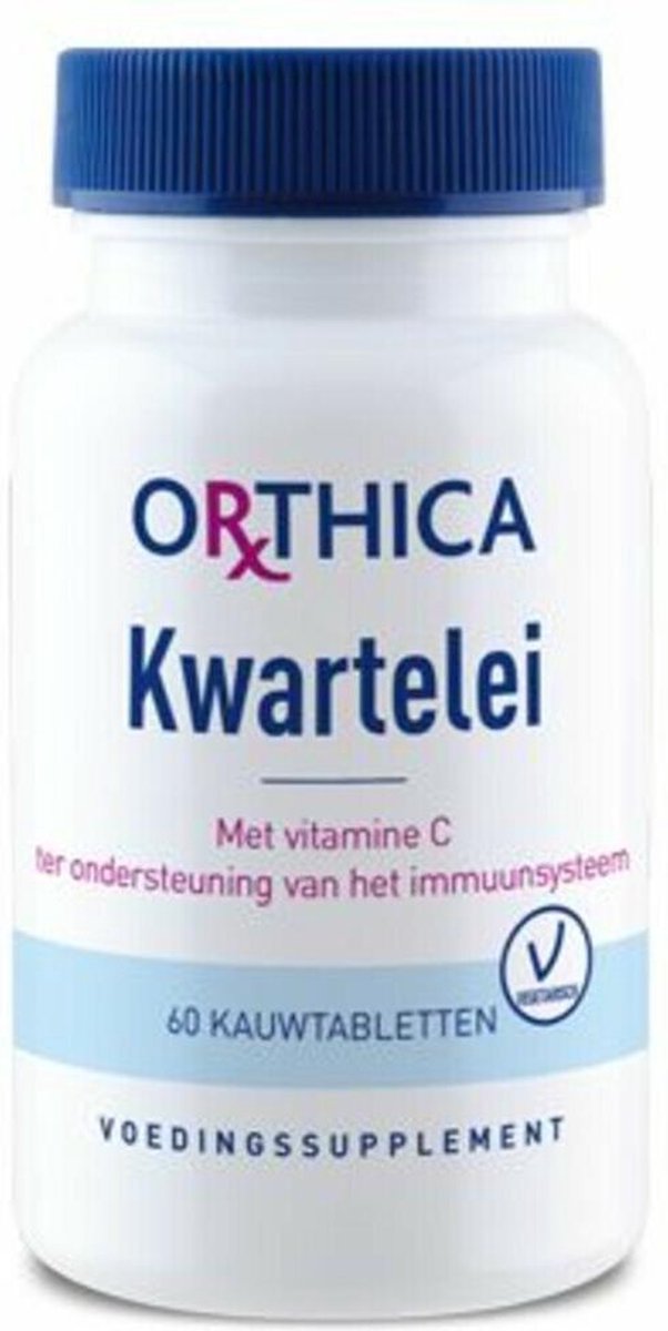Orthica Kwartelei (voedingssupplement) - 60 Tabletten