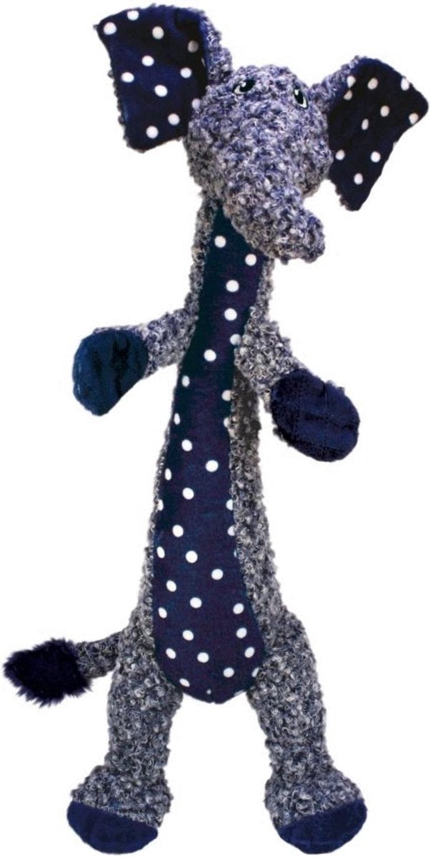 Kong Shakers Luvs Elephant - Hondenspeelgoed - Blauw Small