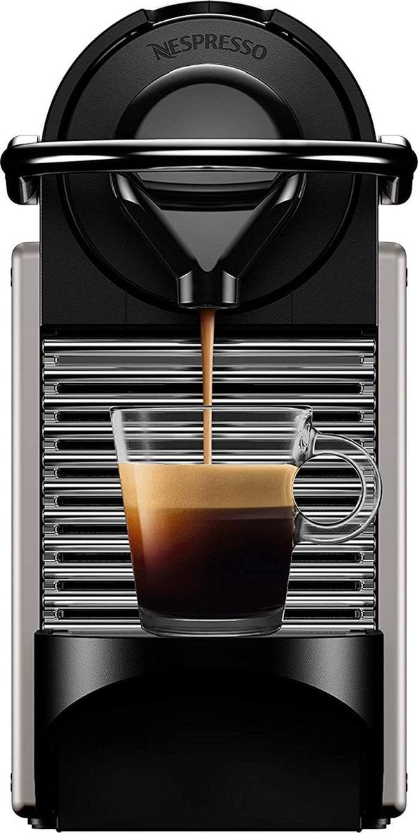 Krups XN 305 T Nespresso Pixie & Aeroccino 3 Titanium