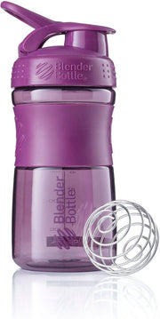 BlenderBottle | SportMixer | Tritan Grip | Eiwitshaker | Bidon | Shaker | 590 ML | Plum - Pruim paars.  Je shake zonder klonten en de shaker lekt niet.