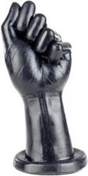 XXLTOYS - Amen - Fist - Mega Butt plug - inbrenglengte 22 X 9.5 cm - Grote Anal Plug - Black - Made in Europe - voor Diehards only