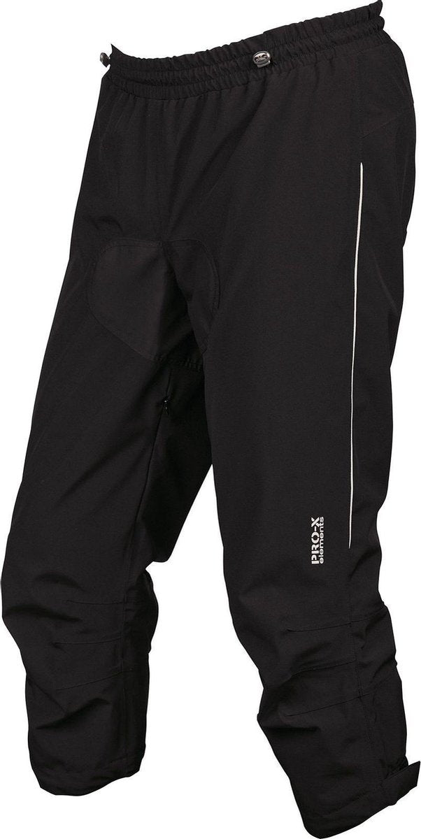 Pro-x Elements Driekwart Regenbroek Tyler Heren Polyester Zwart Mt L